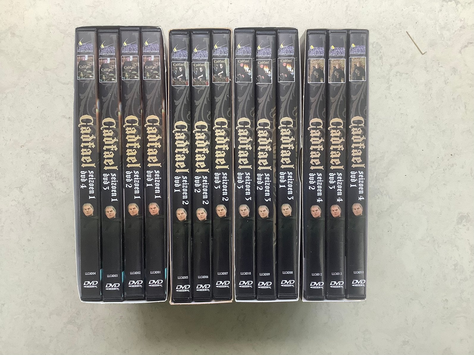 Cadfael complete serie – 4 seizoenen / 13 dvd’s – als nieuw, Ophalen of Verzenden, Zo goed als nieuw