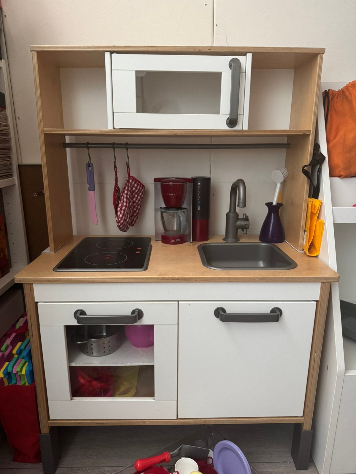 Ikea keukentje incl toebehoren, Kinderen en Baby's, Ophalen, Gebruikt, Hout, Speelkeuken