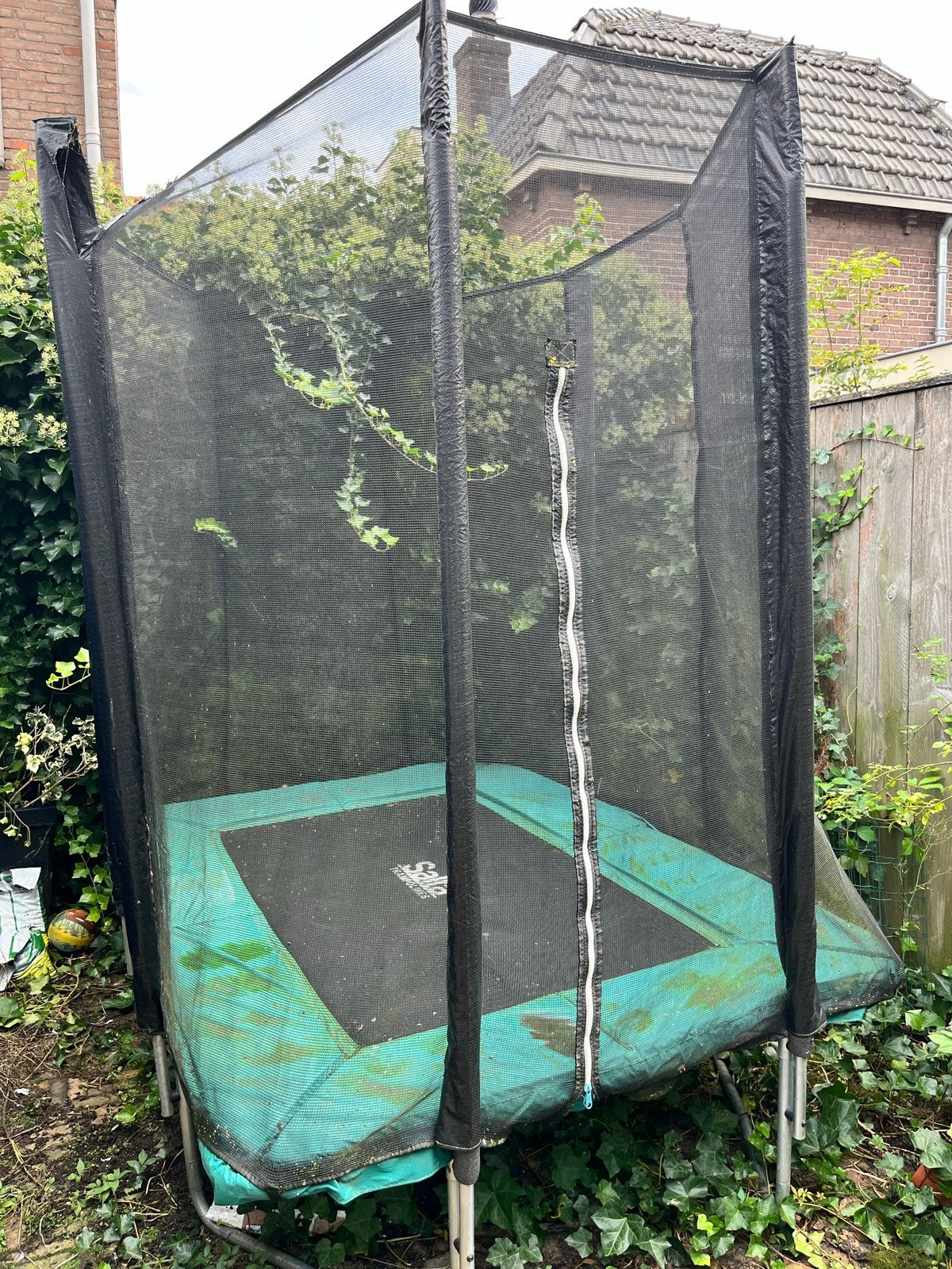Salta Trampoline met veiligheidsnet, Ophalen, Gebruikt