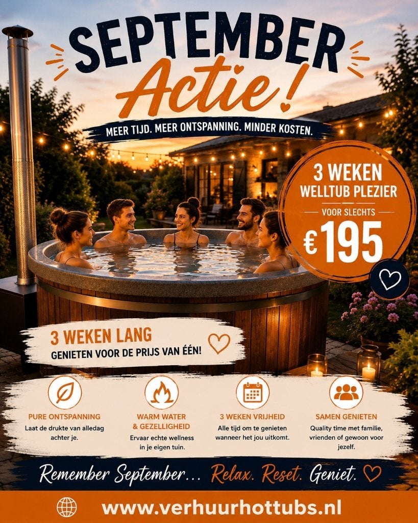 Hottub huren voor 3 weken ? Slechts 195 Euro ......, Ophalen of Verzenden, Gebruikt