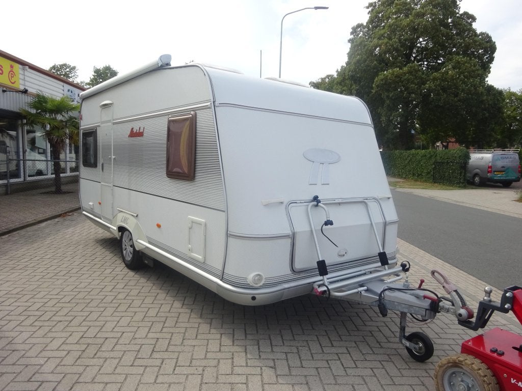 Lmc Munsterland 475 Met Nieuwe Luifel en Mover, Caravans en Kamperen, Caravans, Rondzit, Schokbreker, Bedrijf, 750 - 1000 kg