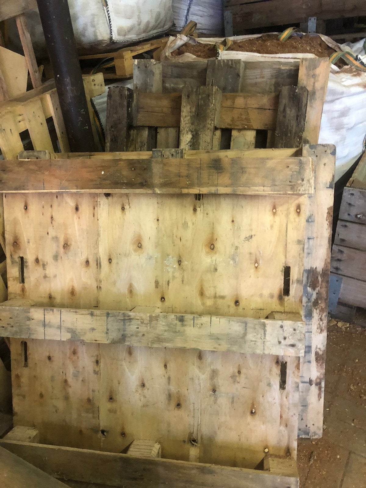 Gratis stookhout, openhaardhout, pallets, kachelhout, Doe-het-zelf en Verbouw, Hout en Planken, Ophalen, Zo goed als nieuw, 50 mm of meer