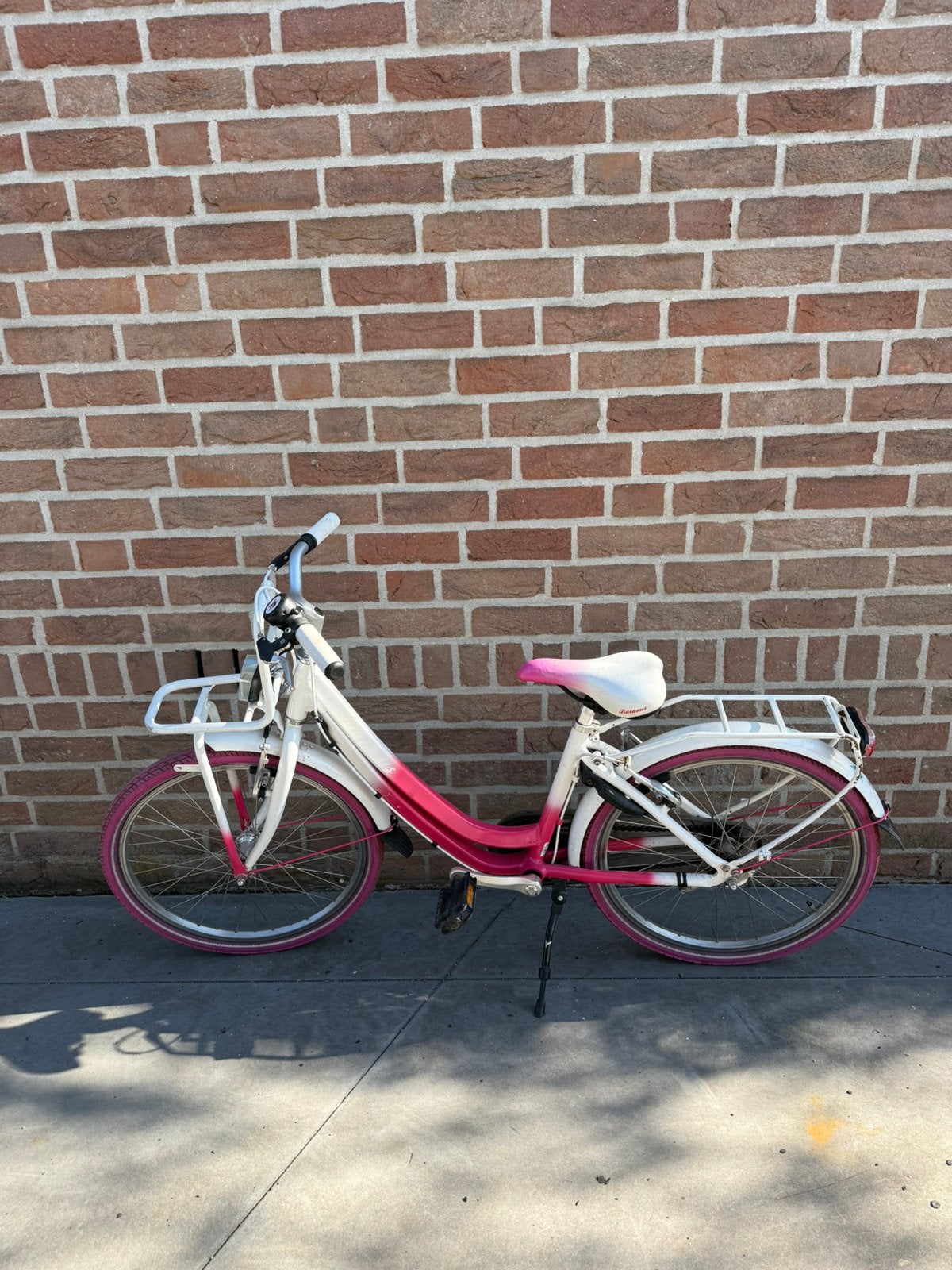 Batavus roze kinderfiets 22 inch, Ophalen, Zo goed als nieuw, Terugtraprem, 22 inch