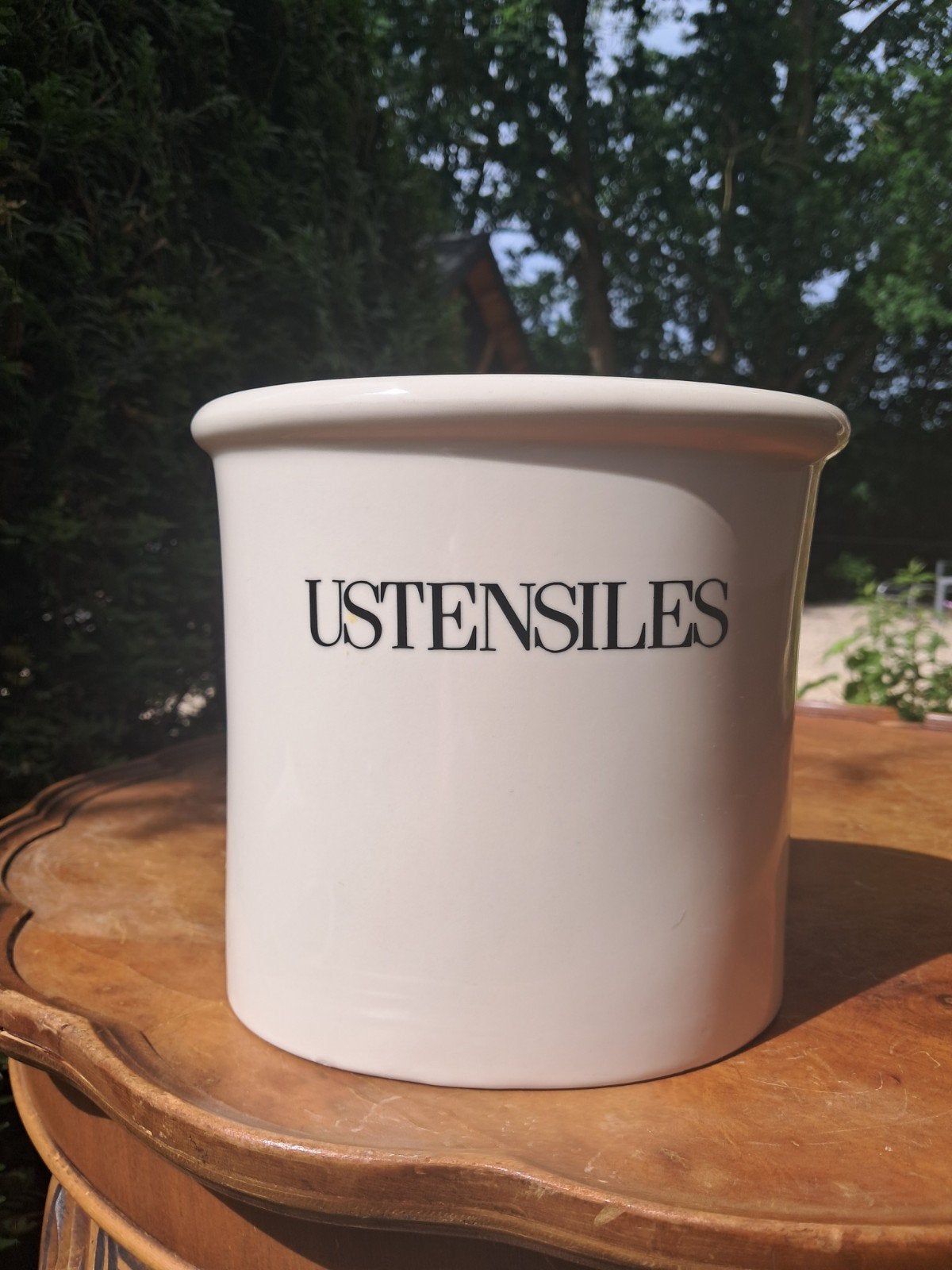 Pollepel pot Habitat - Made in England, Beige, Gebruikt, Ophalen of Verzenden, Voorraadpot