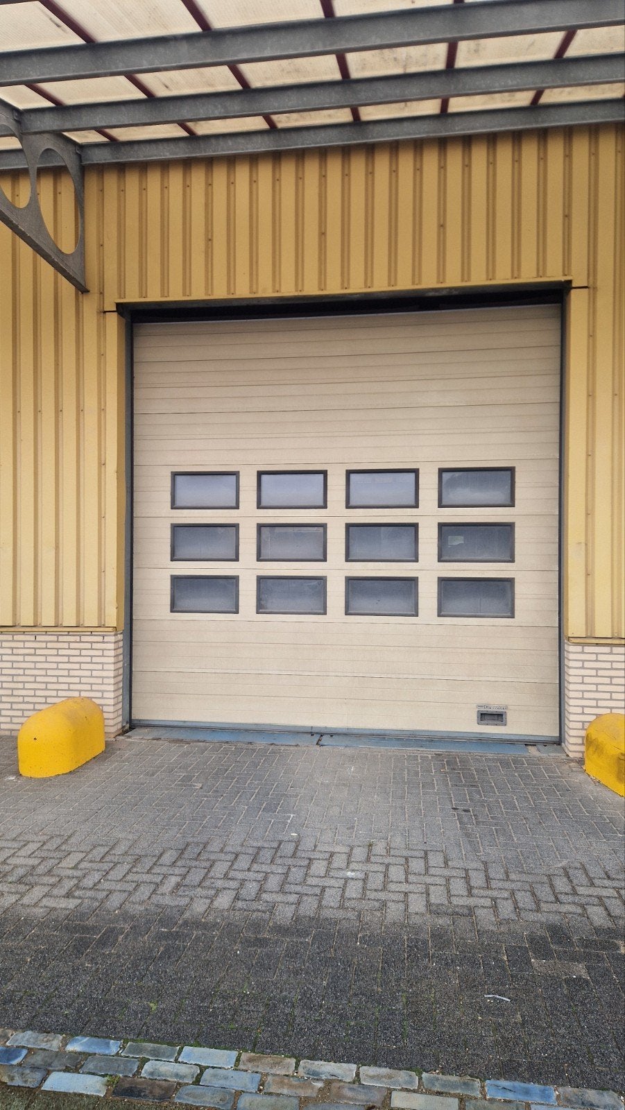 Overheaddeur loods ELECTRISCHE ROLDEUR GARAGEDEUR  LOODSDEUR, Ophalen of Verzenden, Gebruikt