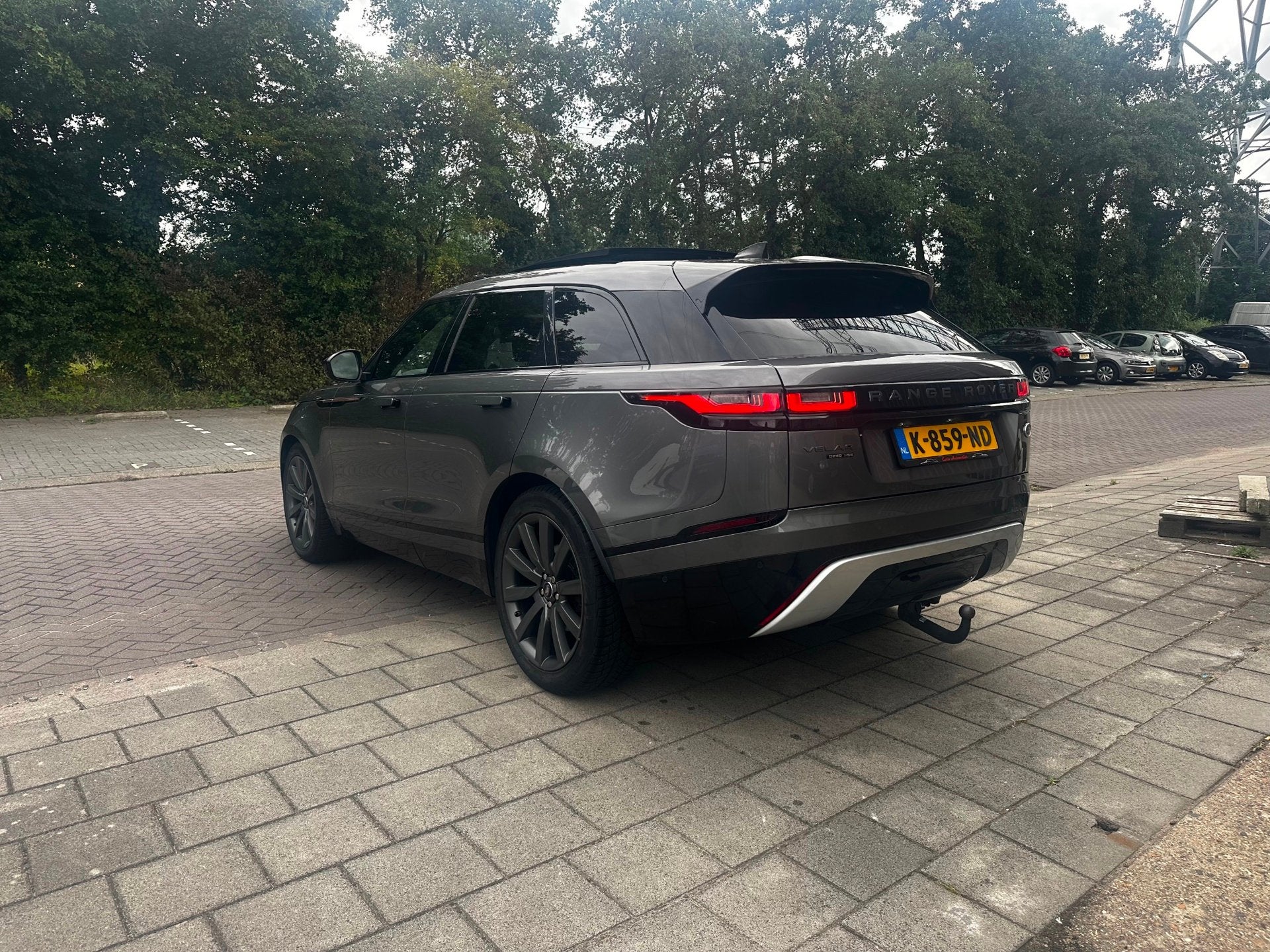 Land Rover Range Rover Velar 2.0 I4 AWD R-Dynamic HSE, Auto's, Automaat, Gebruikt, Euro 6, Leder