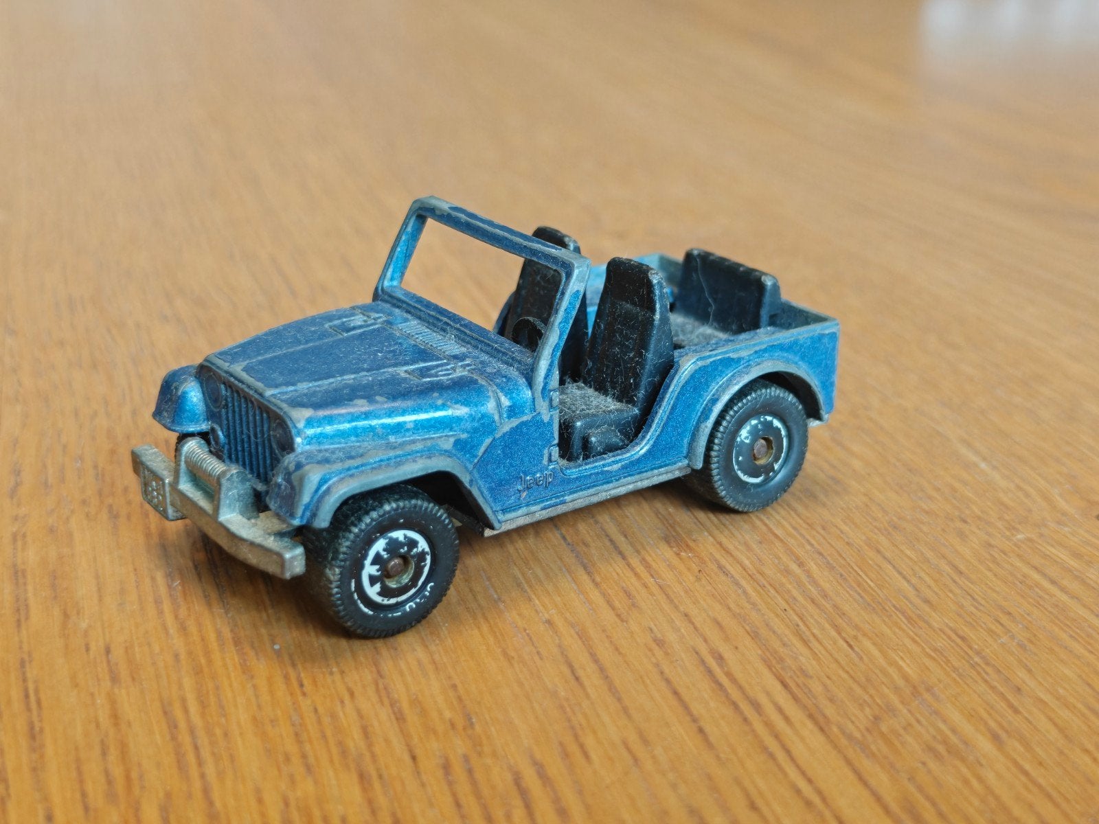 Siku JEEP CJ 5 BLAUW, Ophalen of Verzenden, Auto