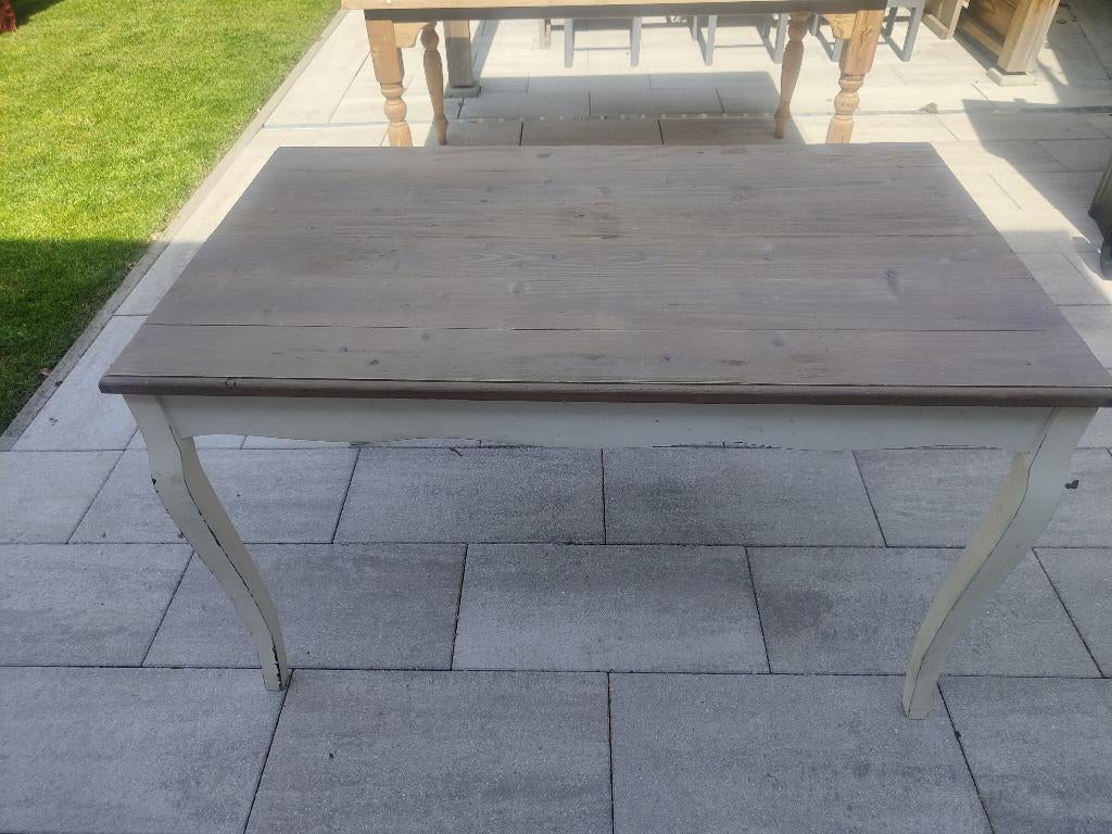 Tafel, Huis en Inrichting, Tafels | Eettafels, Ophalen, Gebruikt, Vier personen, Rechthoekig