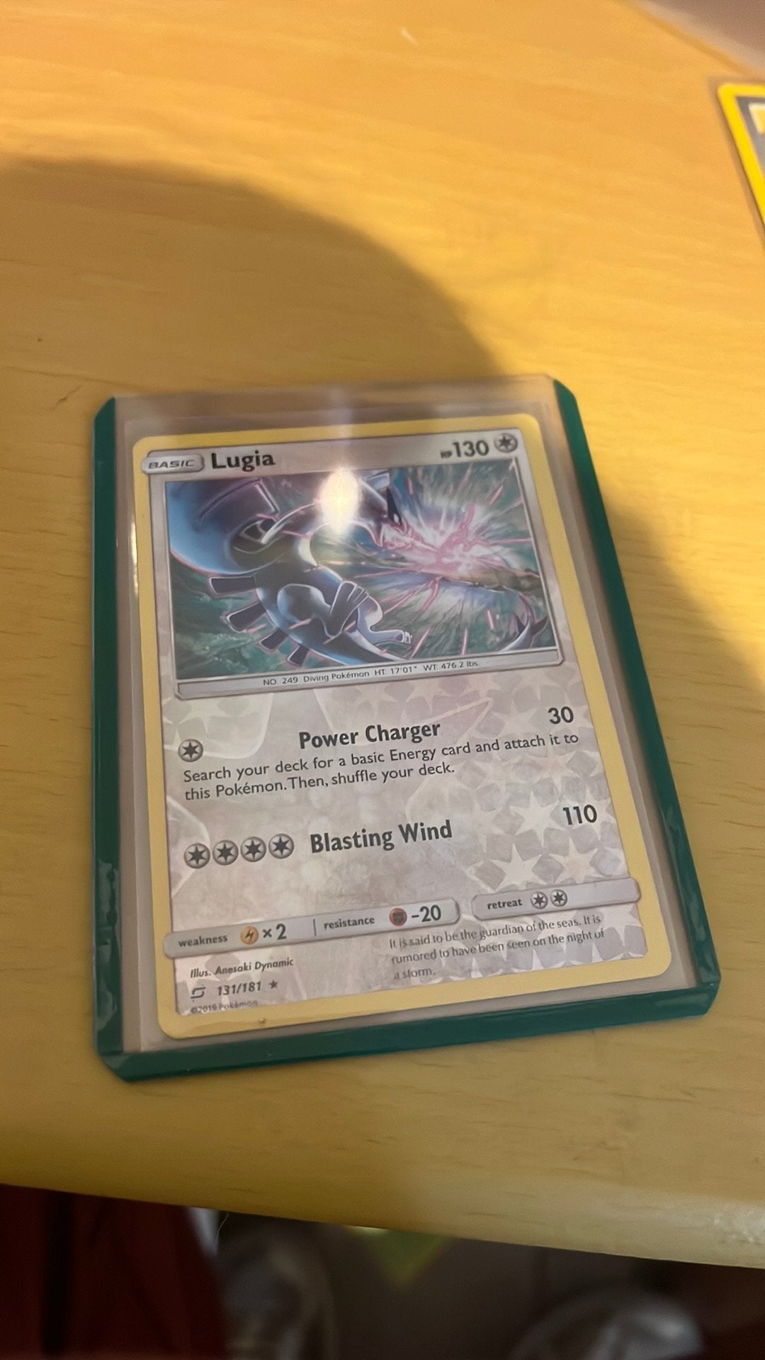 Lugia 131/181, Ophalen of Verzenden, Gebruikt, Losse kaart