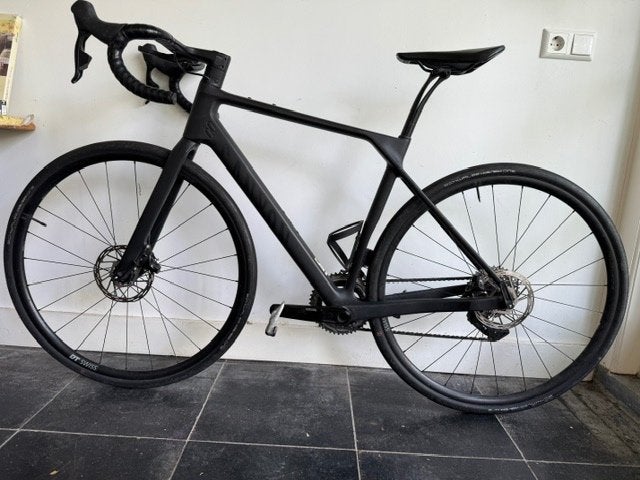 Canyon Endurace CF 7 AXS stealth (mat zwart, maat S), Heren, Zo goed als nieuw, Meer dan 20 versnellingen, Schijfrem