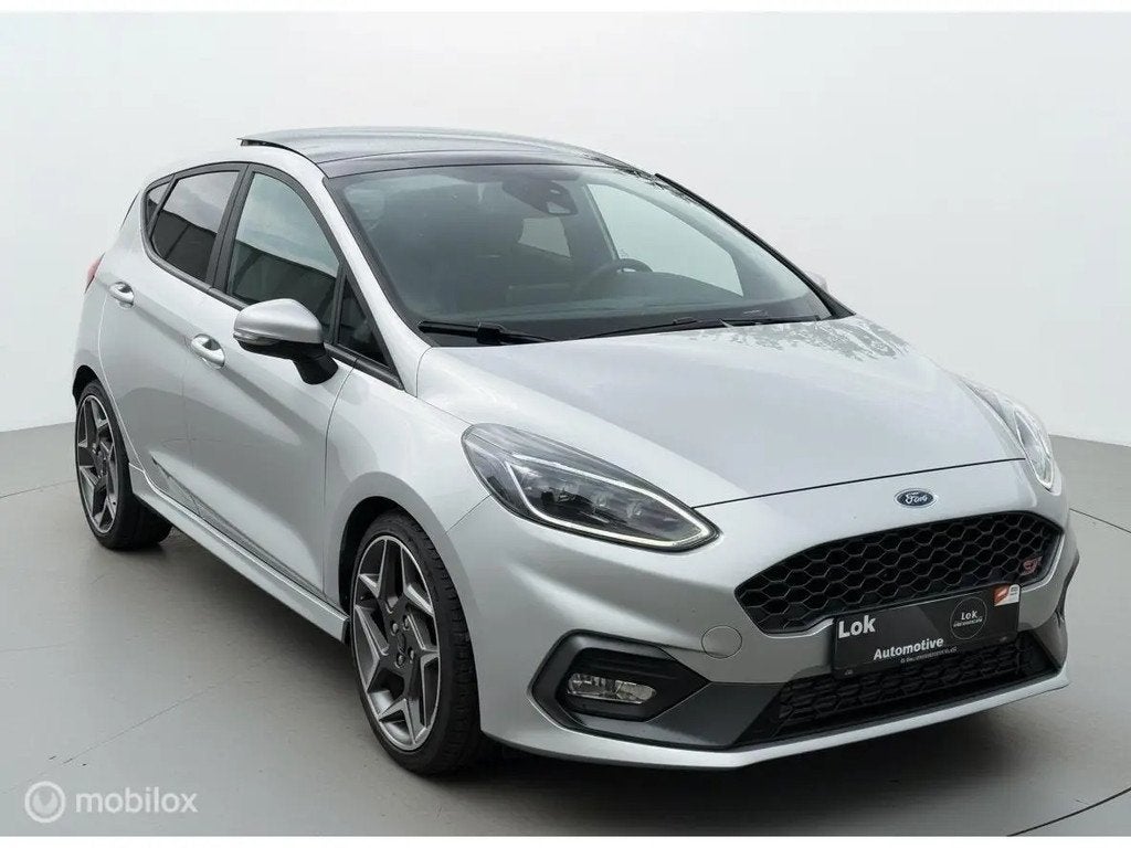Ford Fiesta 1.5 EcoBoost ST-3 PANO|LED|B&O|RECA € 18.999,0, 1188 kg, Leder en Stof, Bedrijf, Handgeschakeld