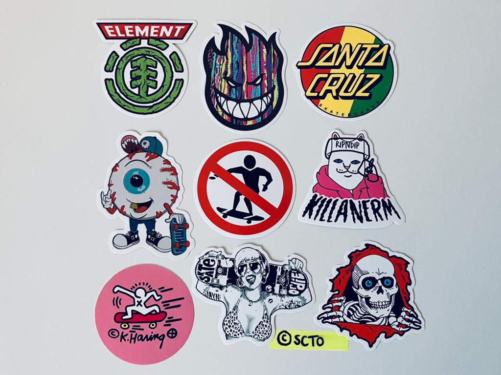 Skate stickers logo Spitfire Powell Peralta Ripndip Element, Ophalen of Verzenden, Nieuw, Overige typen