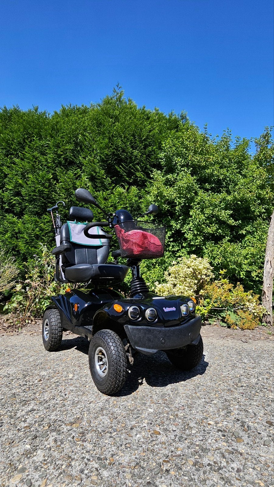 Mango Lion4 scootmobiel, rijd 22km/h, 2x12v 120ah accu's, Diversen, Ophalen, Zo goed als nieuw, Elektrische rolstoel