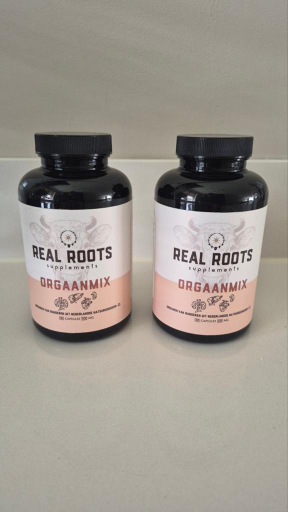 Real Roots Orgaanmix Supplementen - 2x 180 capsules, Sport en Fitness, Gezondheidsproducten en Wellness, Ophalen of Verzenden