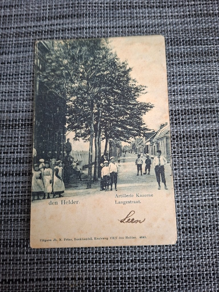 den helder, Ophalen of Verzenden, Voor 1920, Ongelopen, Noord-Holland