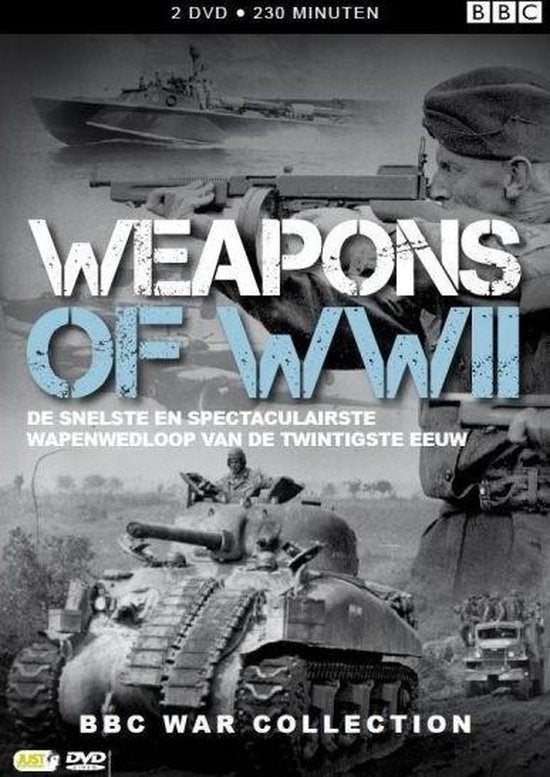 Weapons Of WW II (BBC) (2 DVD) (Nieuw) [1328], Alle leeftijden, Ophalen of Verzenden, Nieuw in verpakking, Oorlog of Misdaad