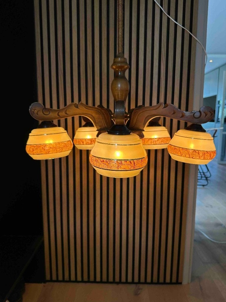 Vintage hanglamp, Ophalen