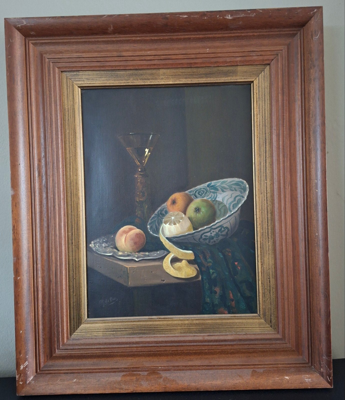 Groot schilderij 60/50, Ophalen