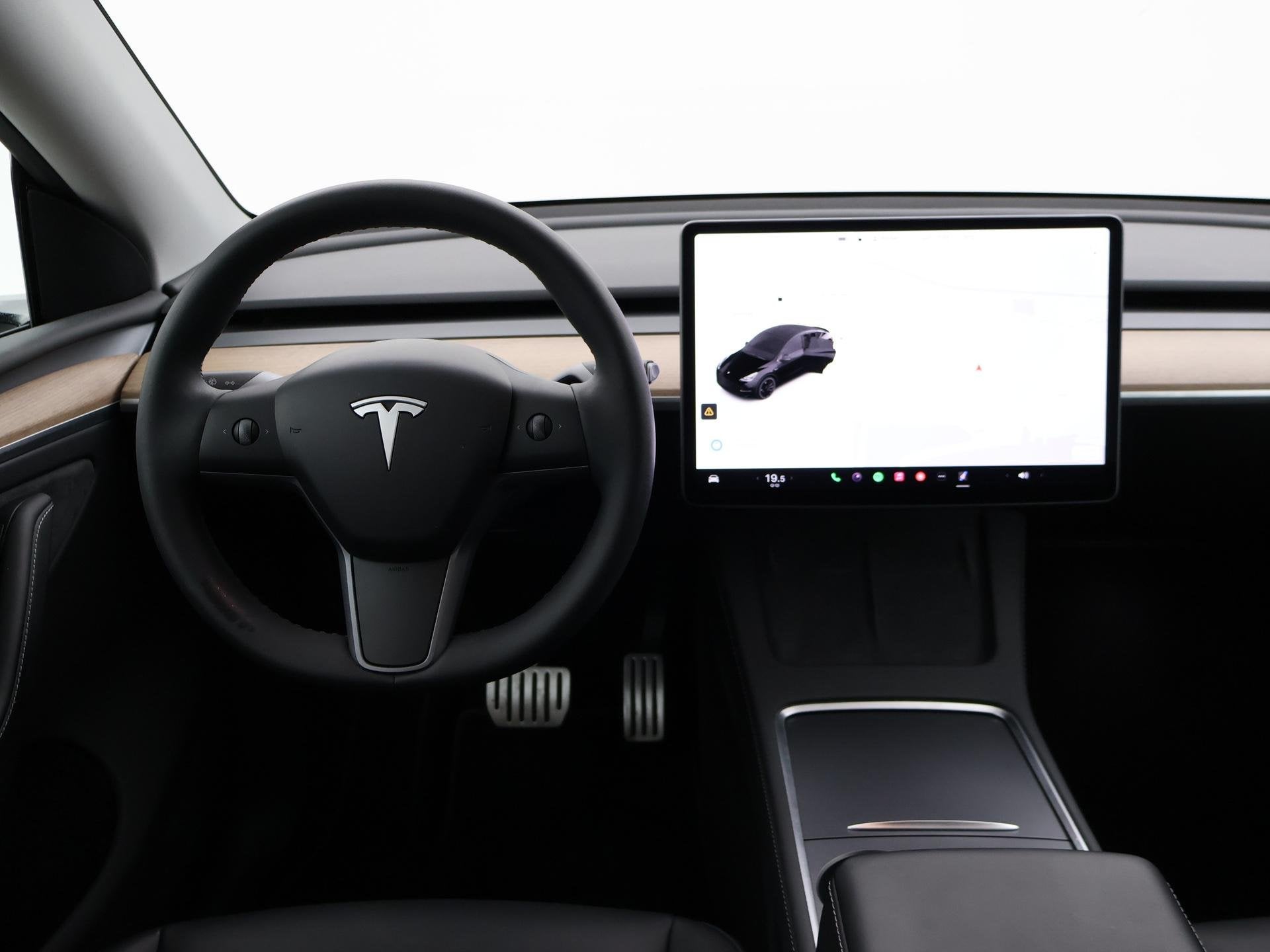 Tesla Model Y 534 PK PERFORMANCE SOH 93% + 75 KWH + AUTOPILO, Gebruikt, 495 min, 1972 kg, Zwart