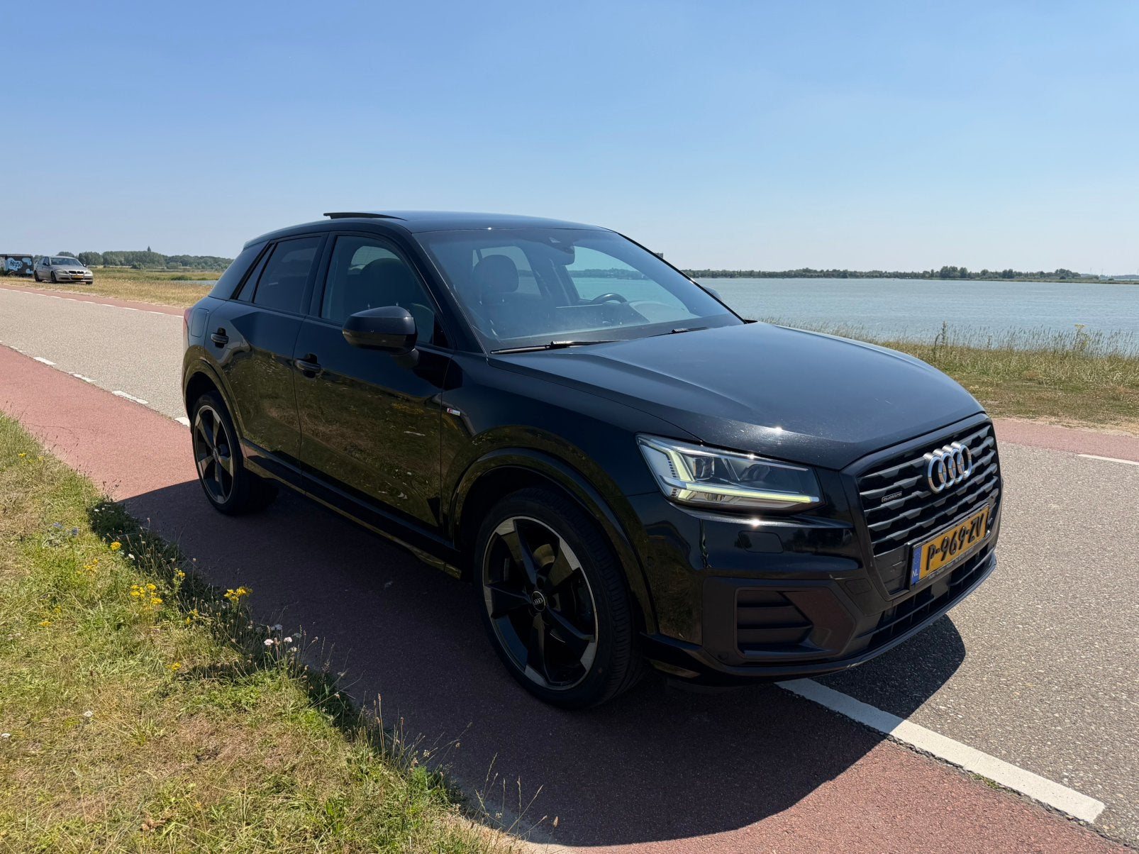 Bomvolle Audi Q2 35 TDI S-Tronic Quattro PANO B&O Zwart, Automaat, Parkeerassistent, 1800 kg, 4 cilinders