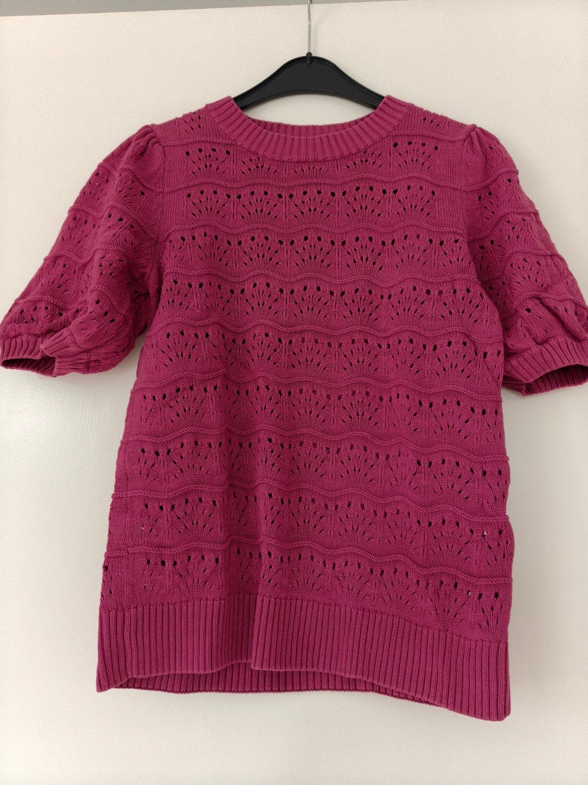 Gebreid truitje C&A maat M, Kleding | Dames, Maat 38/40 (M), Ophalen of Verzenden, Zo goed als nieuw, Korte mouw