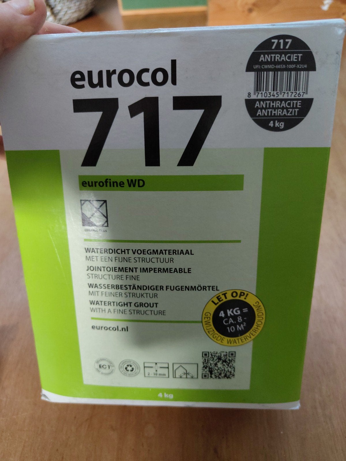 Europol 717 waterdicht voegmiddel antraciet, Ophalen, Overige typen