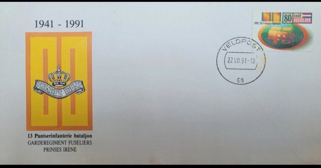 Veldpost envelop, Ophalen of Verzenden, Nederland