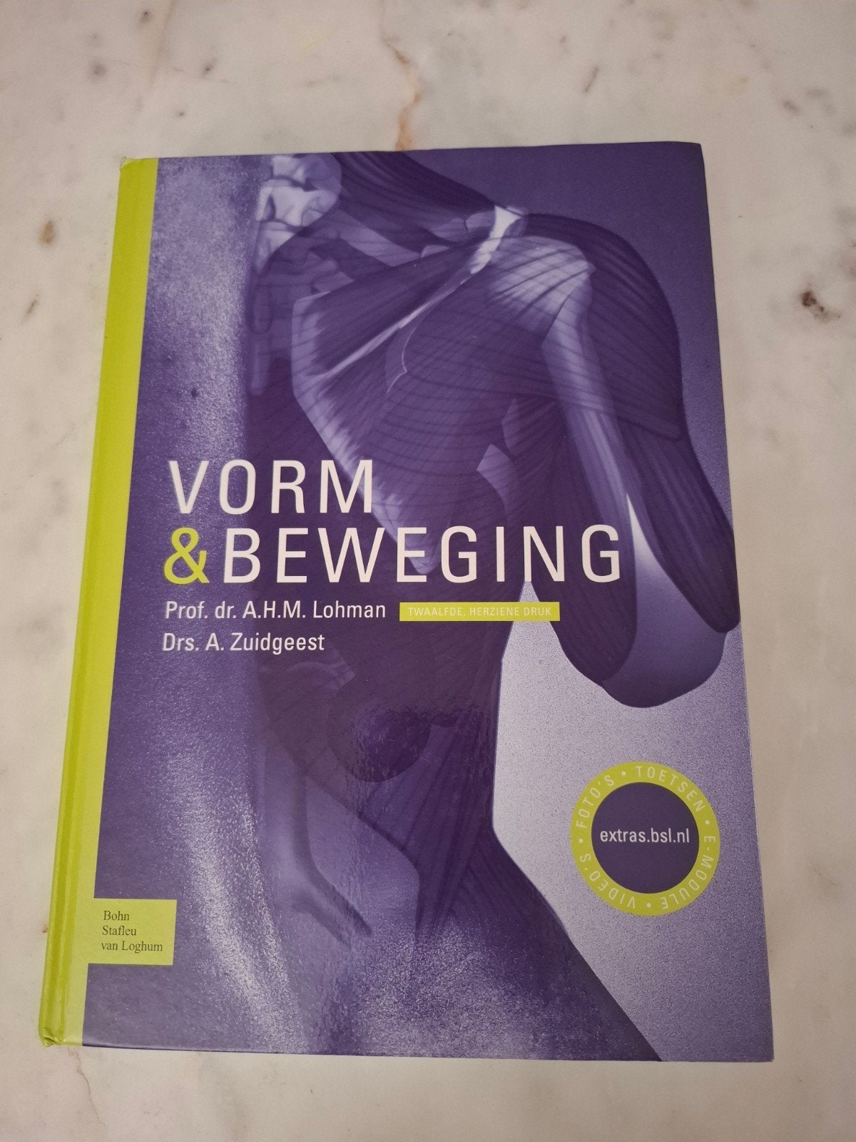 Vorm en Beweging - A.H.M. Lohman & A. Zuidgeest (12e druk), Boeken, Studieboeken en Cursussen, Zo goed als nieuw, Beta, A.H.M. Lohman en A. Zuidgeest