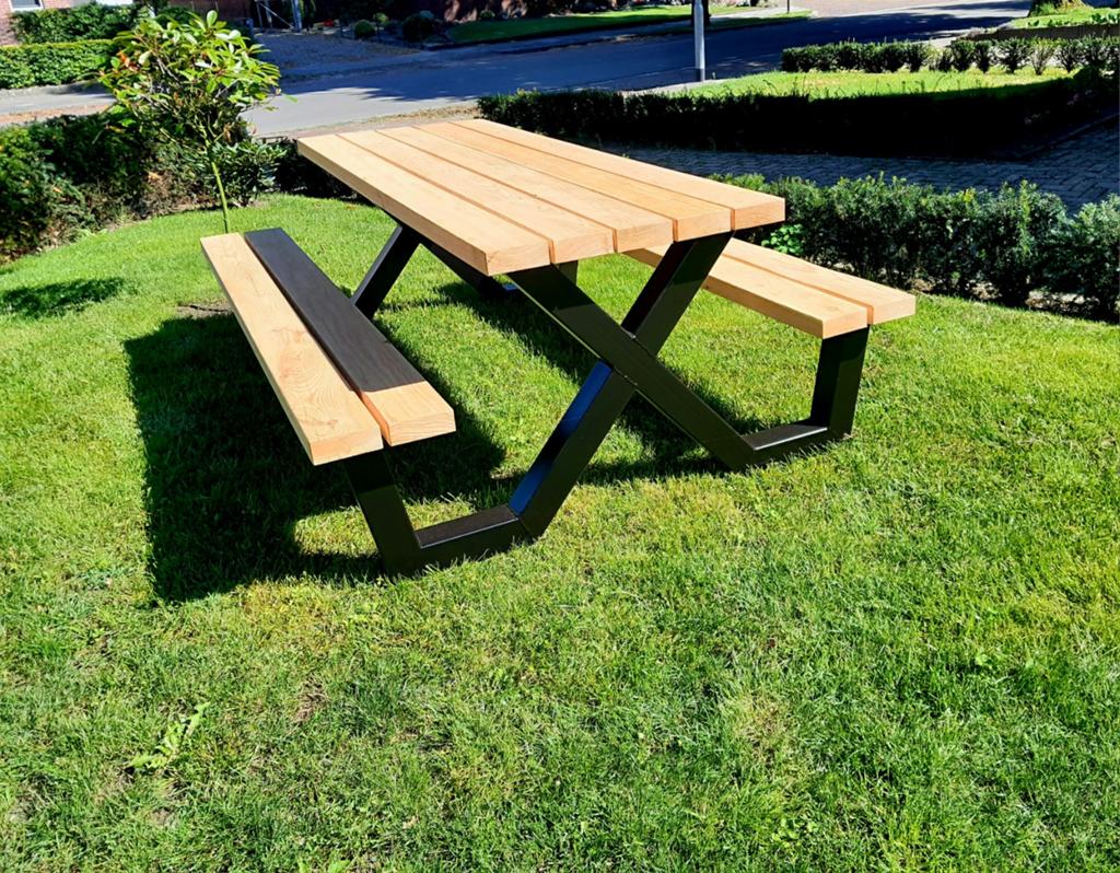 Picknickbank, Tuin en Terras, Picknicktafels, Ophalen of Verzenden, Nieuw, Rechthoekig, Hout