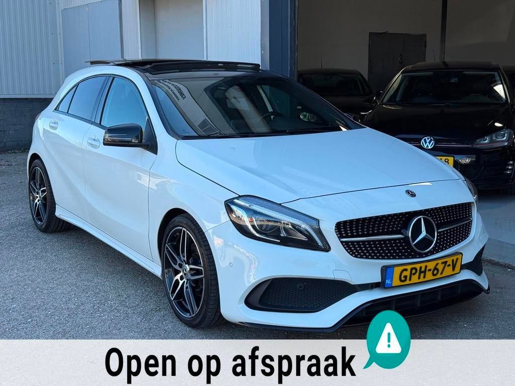 Mercedes-Benz A-klasse 180 AMG Automaat Pano|Sfeerverlichtin, Gebruikt, 4 cilinders, 1595 cc, 19 km/l
