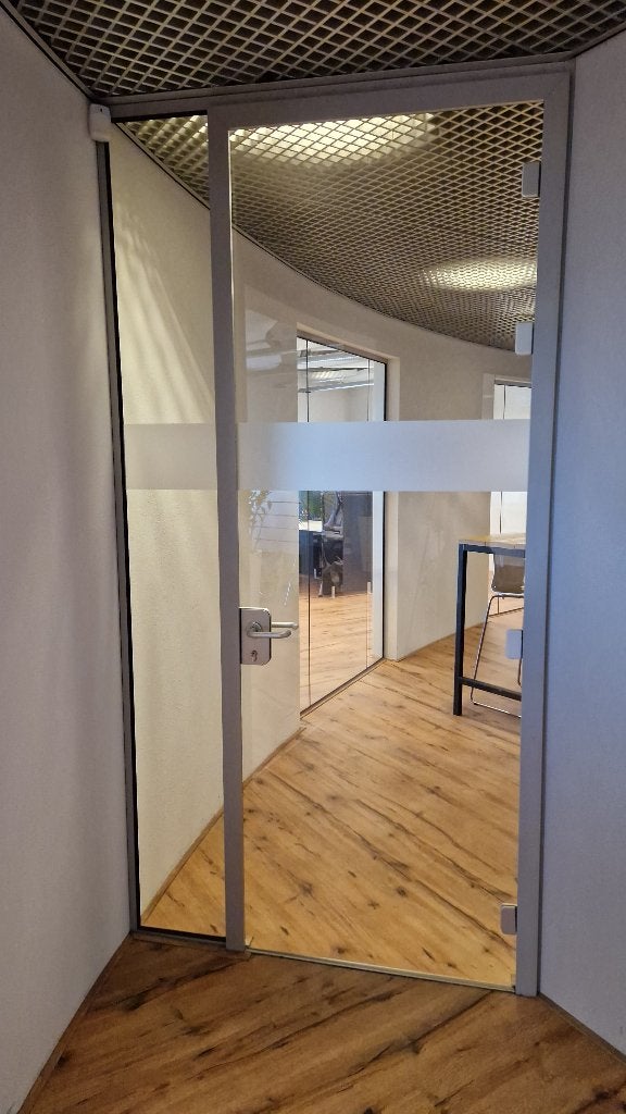 glazen deur met frame, Ophalen, Binnendeur, Glas, Vouwdeur