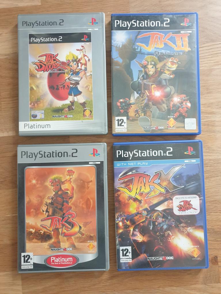 Jak and Daxter PS2 games - Jak 1, 2, 3 en X. Ook los te koop, Avontuur en Actie, 1 speler, Ophalen of Verzenden, Zo goed als nieuw