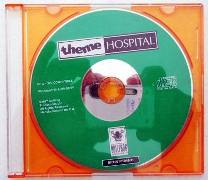 Theme Hospital, Gebruikt, 2 spelers, Eén computer, Ophalen of Verzenden