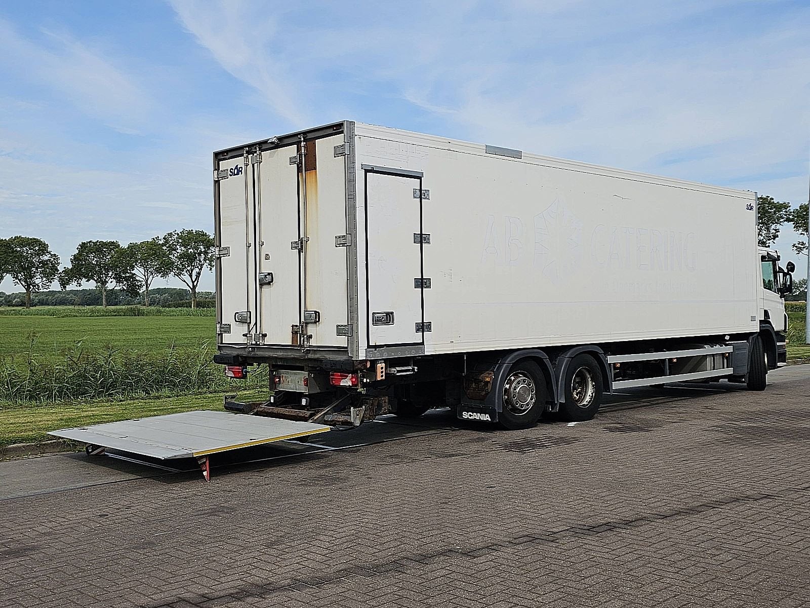 SCANIA P280 6x2*4 eev carrier, Auto's, Automaat, Euro 5, Scania, Wit