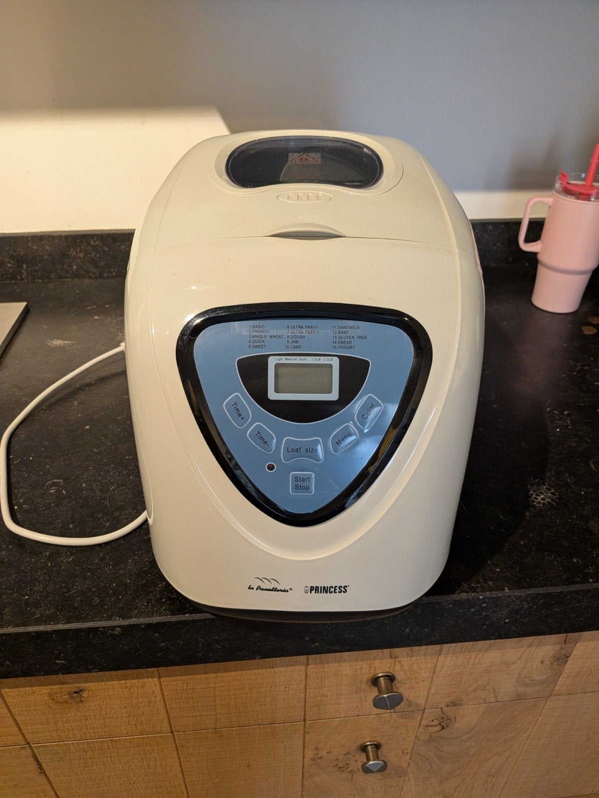princess broodbakmachine, Witgoed en Apparatuur, Broodbakmachines, Met timer, Gebruikt, Ophalen of Verzenden, Kijkvenster