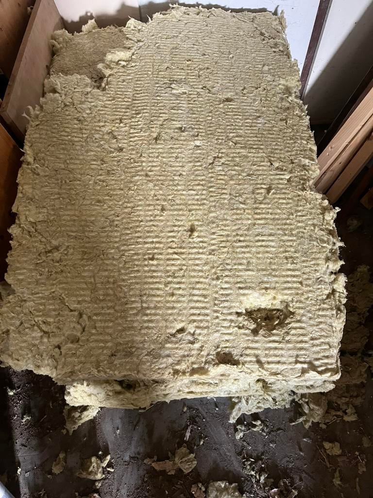 Steenwol 4 cm  2,5 m2, Doe-het-zelf en Verbouw, Isolatie en Afdichting, Ophalen, Steenwol, 4 tot 8 cm, Minder dan 5 m²