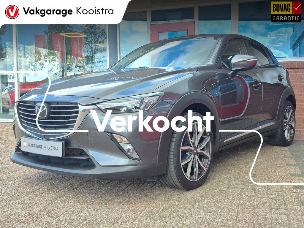 Mazda CX-3 2.0 Sports-Line 120 GT-M|Camera|Navi|Bose|Head-up, Gebruikt, 4 cilinders, Handgeschakeld, SUV of Terreinwagen