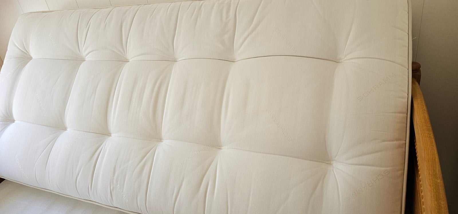Schramm Emotion de Luxe matras, Ophalen, Zo goed als nieuw, Eenpersoons, 90 cm