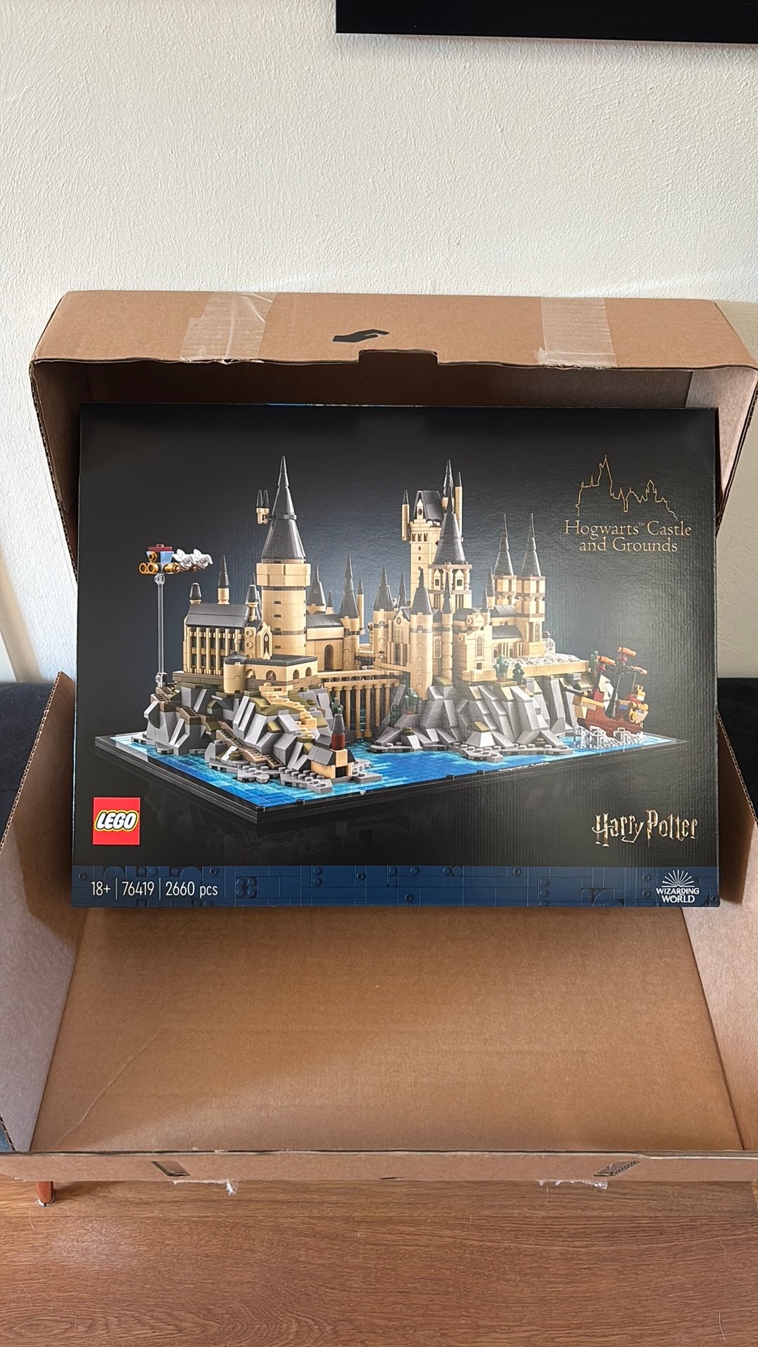 LEGO Harry Potter Kasteel Zweinstein 76419 nieuw, Lego, Ophalen of Verzenden, Complete set, Compleet