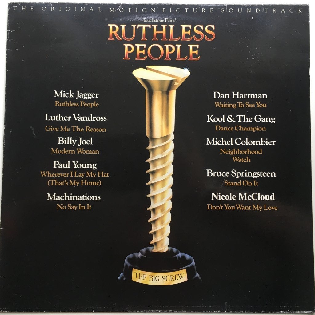 SPLP4 RS Mick Jagger Ruthless people soundtrack SPAIN86 €10, Gebruikt, Overige genres, Ophalen of Verzenden, Inclusief binnenhoes