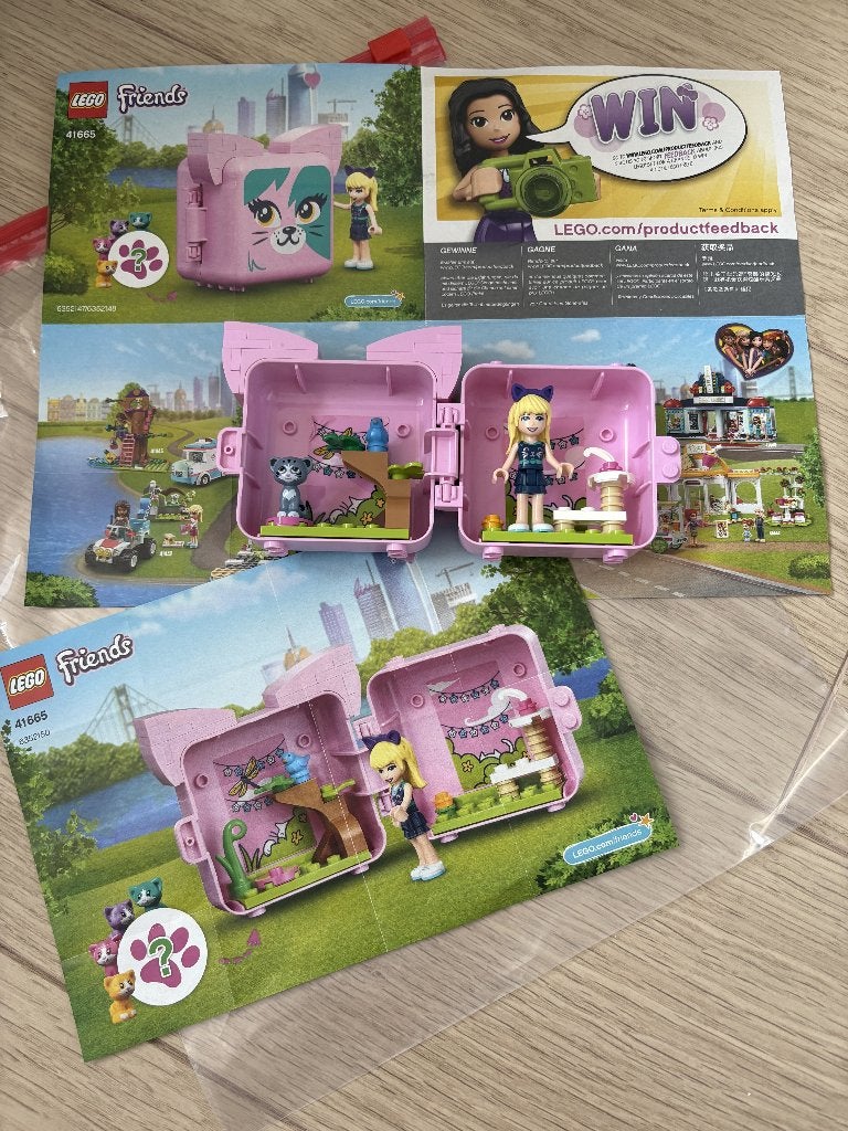 LEGO Friends Stephanie‘s kattenkubus #41665, Kinderen en Baby's, Speelgoed | Duplo en Lego, Lego, Overige typen, Friends, Zo goed als nieuw