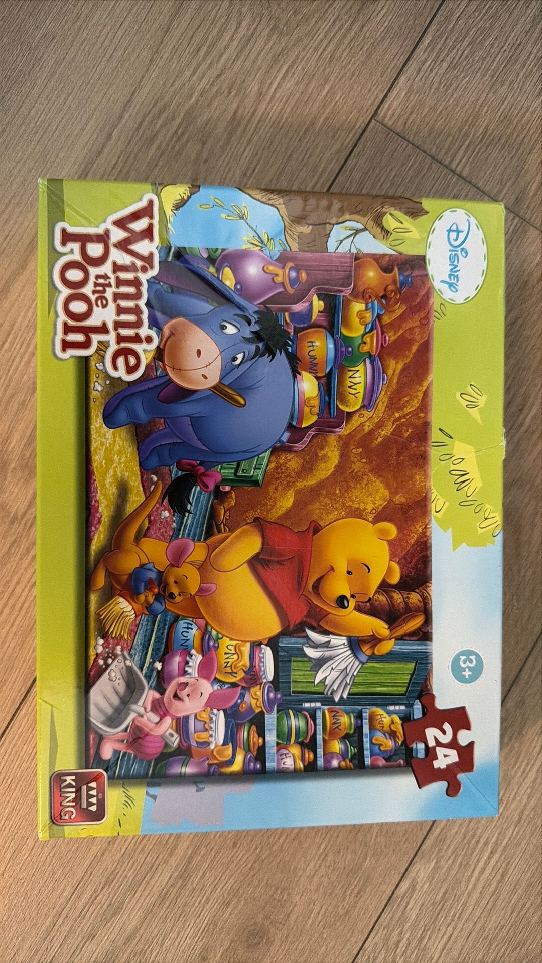 Puzzle 24 stukjes Winnie the Pooh, Ophalen of Verzenden, 10 tot 50 stukjes, Zo goed als nieuw, 2 tot 4 jaar