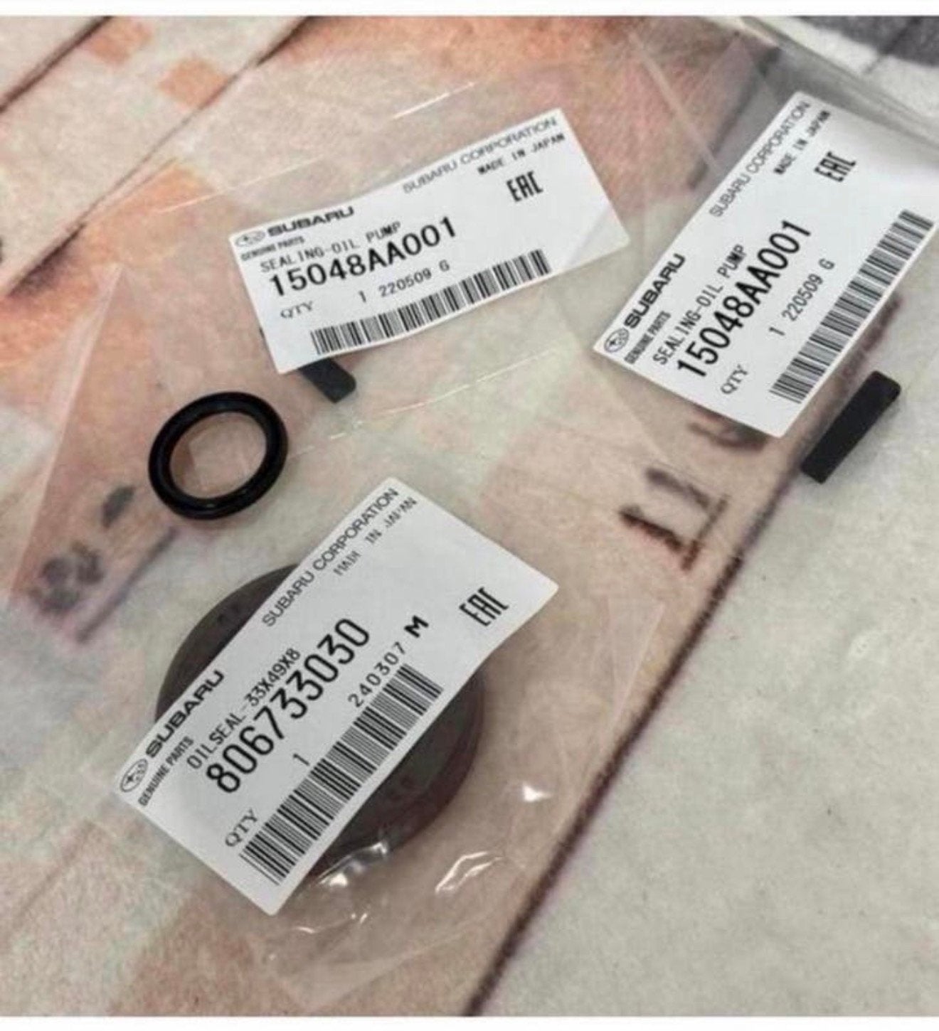 Oliepomp Afdichtingsset Subaru Impreza Turbo 1992-2018, Ophalen of Verzenden, H, H, H