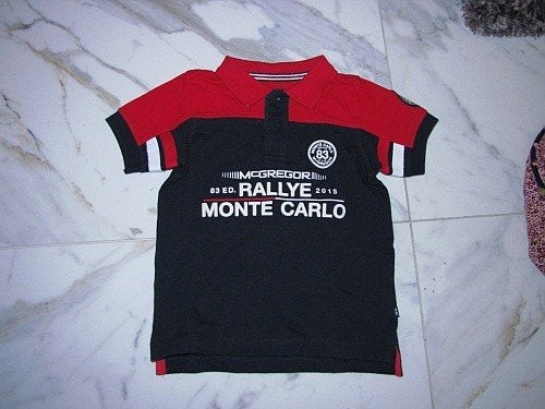 116 MC GREGOR Monte Carlo polo, Ophalen of Verzenden, Zo goed als nieuw, Jongen, Shirt of Longsleeve