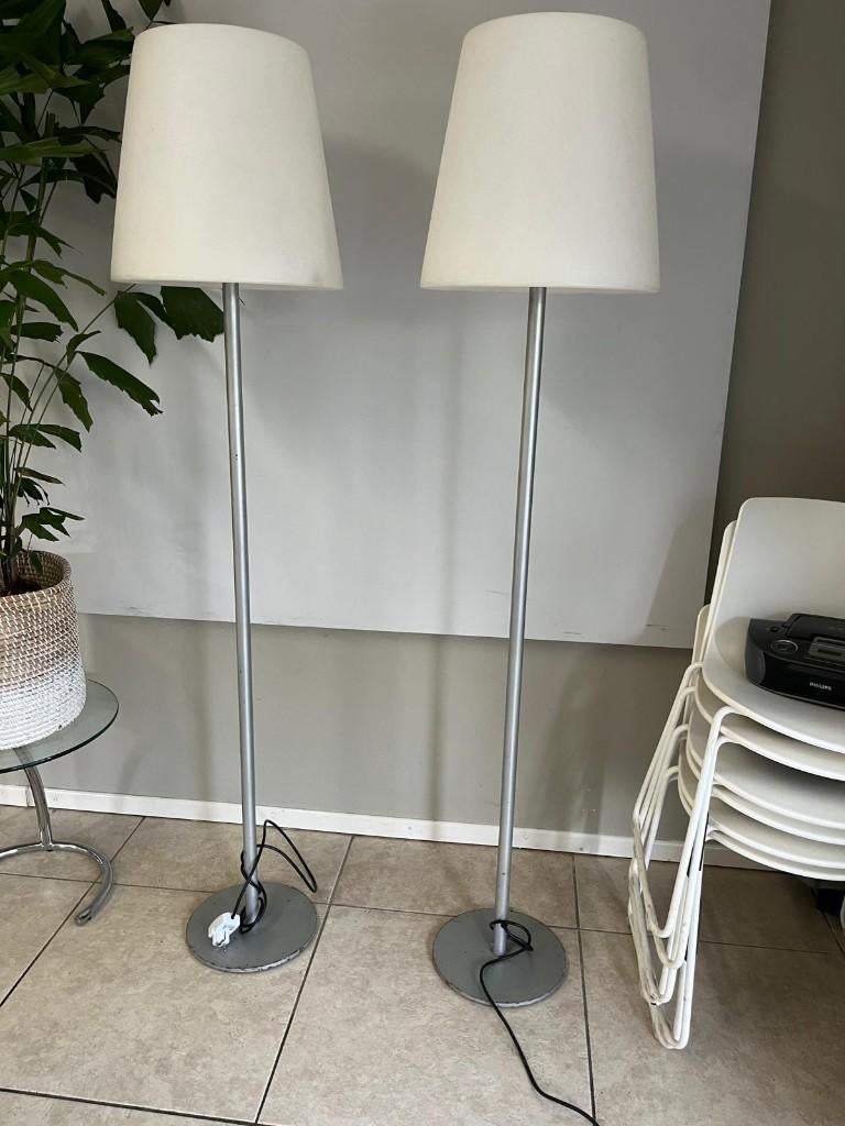 Fontana Arte, model 3247, Huis en Inrichting, Lampen | Vloerlampen, Ophalen, Gebruikt, Modern en Minimalistisch, Metaal