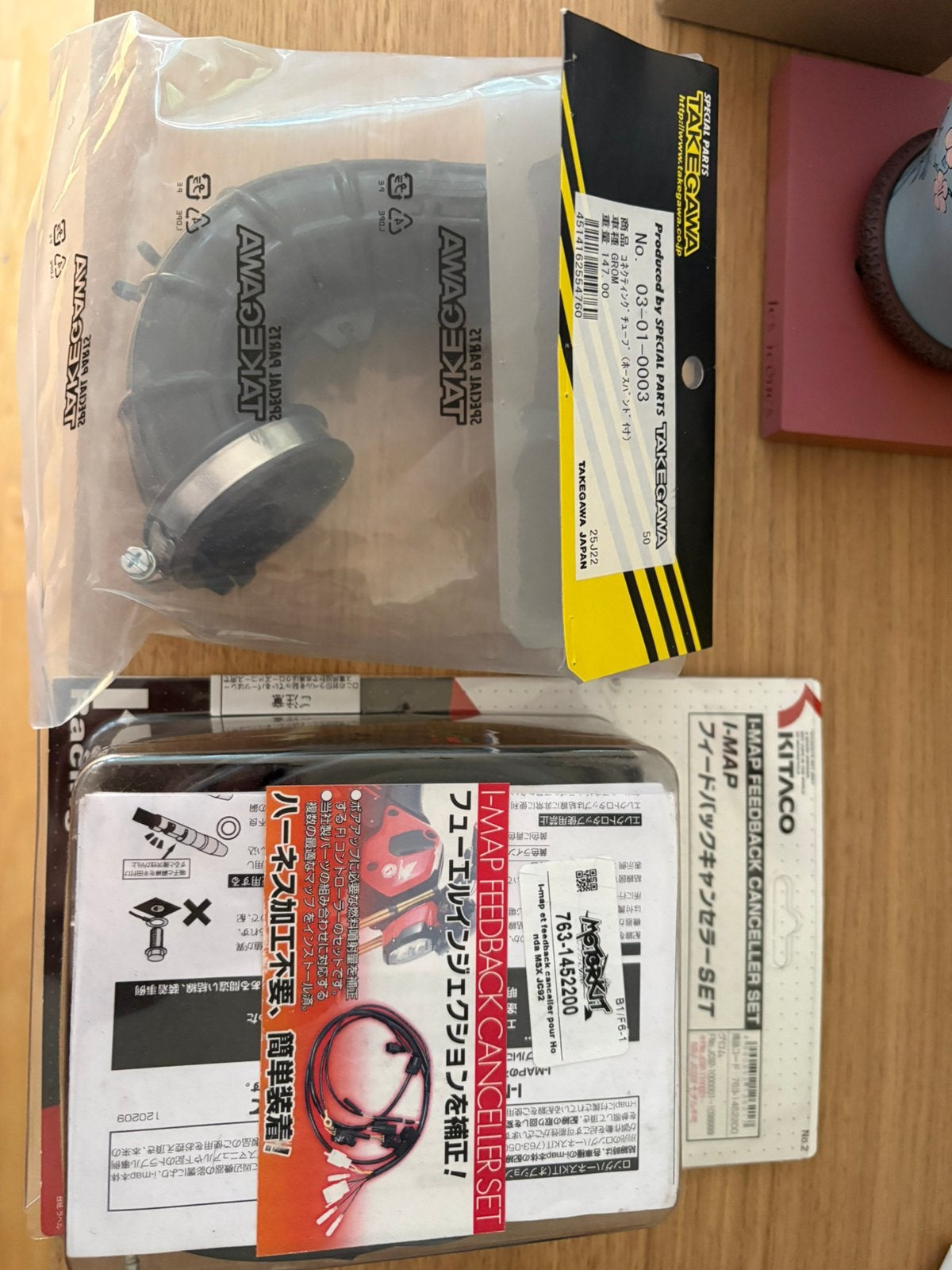 Kitaco I-MAP +Takagawa inlaat Honda Grom / MSX, Ophalen of Verzenden