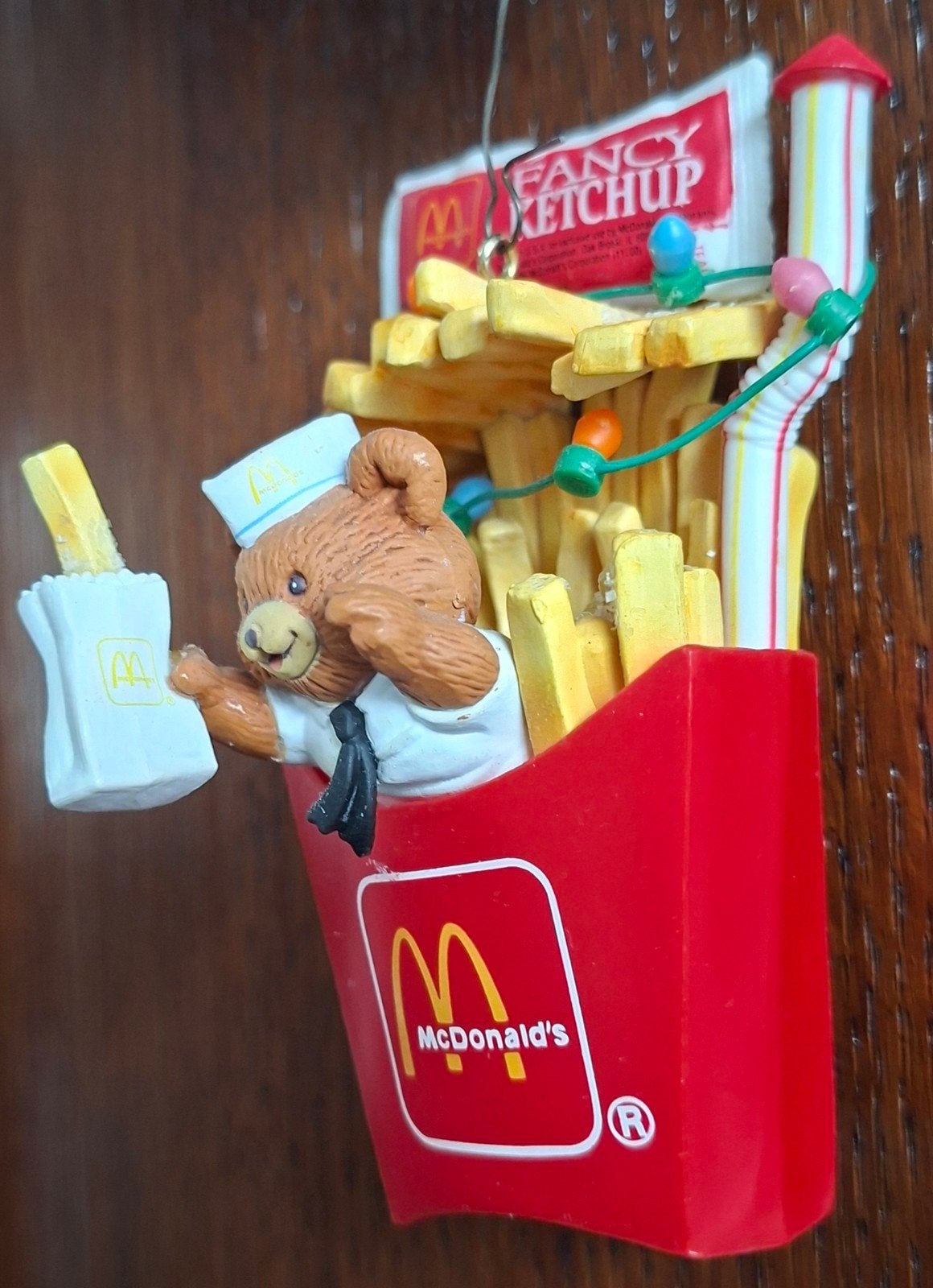 McDonald's Enesco Kerstornament, Ophalen of Verzenden, Gebruikt, Gebruiksvoorwerp