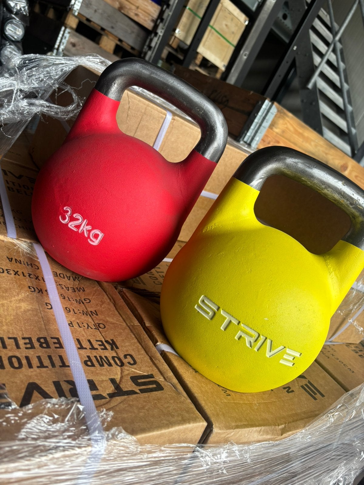 Nieuw! Strive Competitiekettlebells - sets