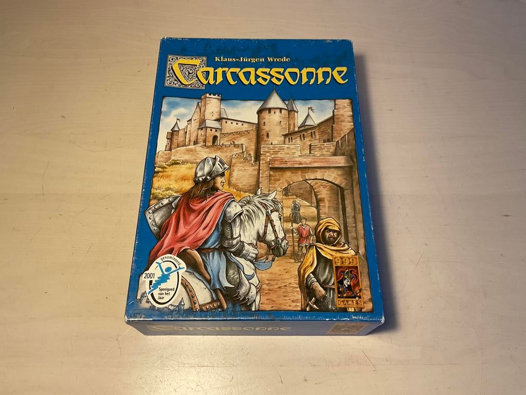 Carcassonne plus uitbreidingen (4x), Vijf spelers of meer, Ophalen of Verzenden, Gebruikt