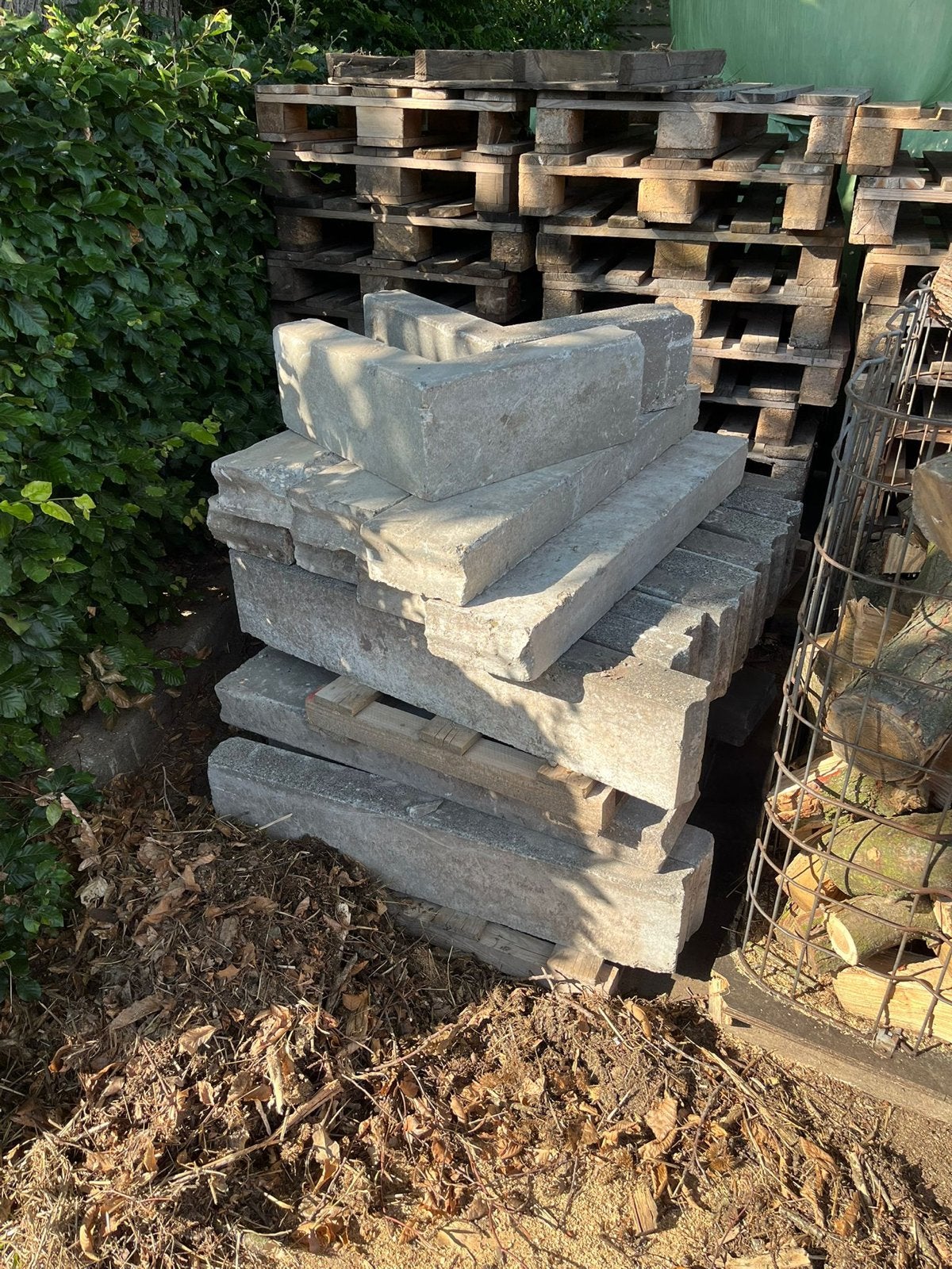Gebruikte betonnen opsluitbanden, Ophalen, Gebruikt, Overige typen, Minder dan 5 m²